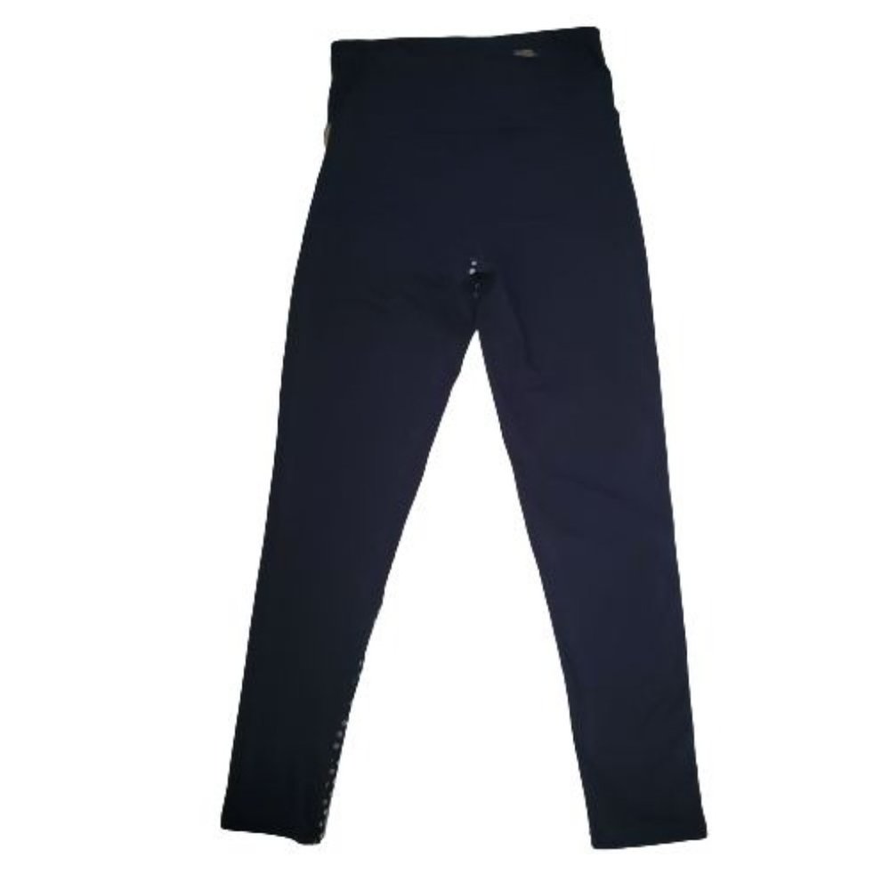 Champion Women's Sport High-Rise Tight C Dot Print Scatter/Athletic Navy Small - Picture 7 of 15